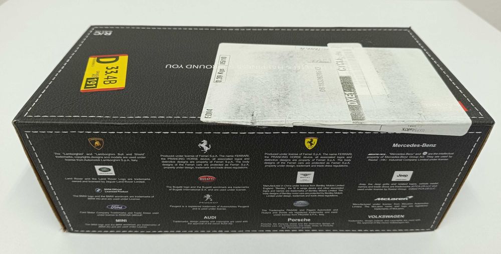 Zdalnie Sterowane Lamborghini Huracan LP 610-4 Rastar 1:24 RC Pomarańczowe