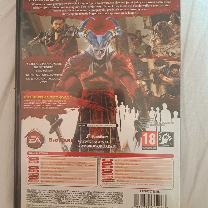 Dragon  AGE II (PC) PL PC