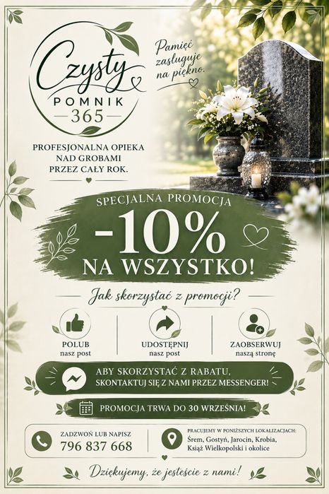 Profesjonalna opieka nad grobami