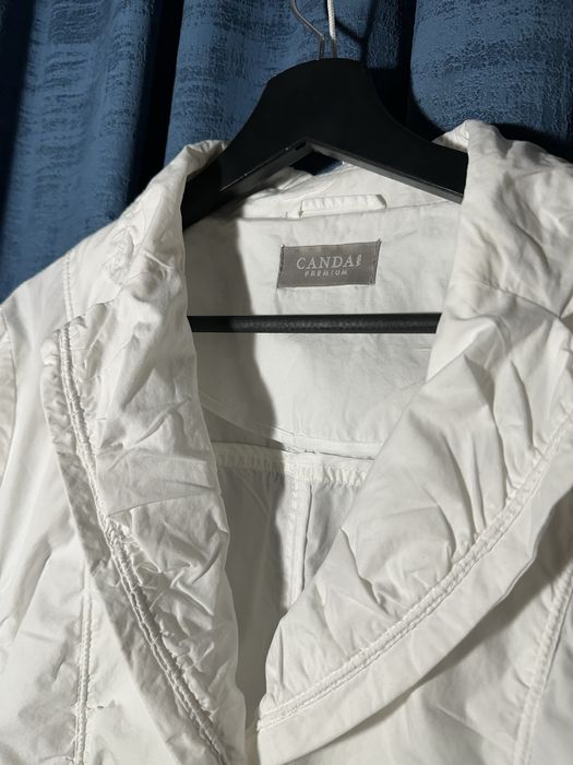 Kurtka wiosenna biała