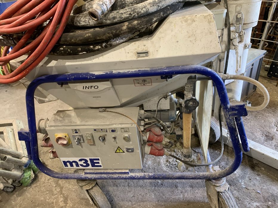 Agregat m3E do tynkowania ….