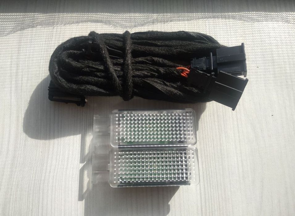 Подсветка ног LED задних пассажиров Volkswagen Skoda Seat Audi