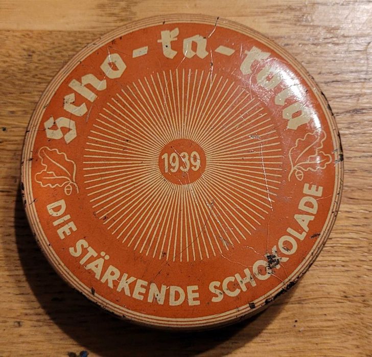 Oryginalne opakowanieScho-Ka-Kola 1939 r.luftwaffe iiirzesza wehrmacht