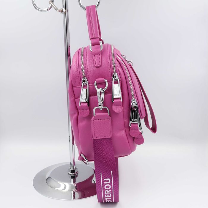 Рюкзак жіночий шкіряний Polina & Eiterou 18133 Рюкзак женский кожаный