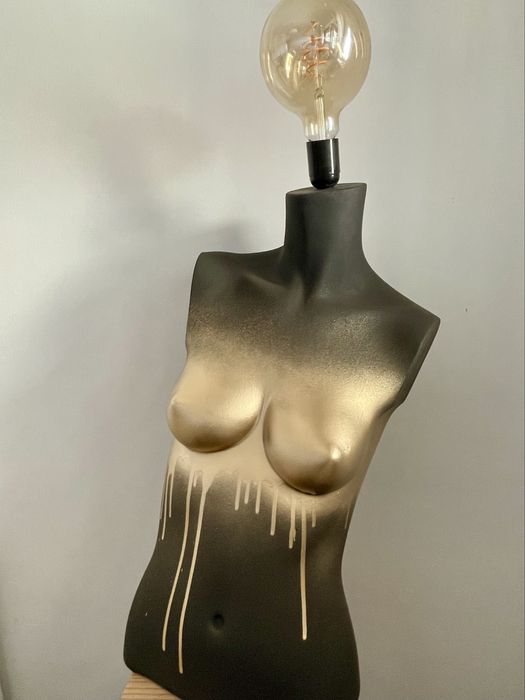 Candeeiro de mesa vintage/retro (de Manequim)