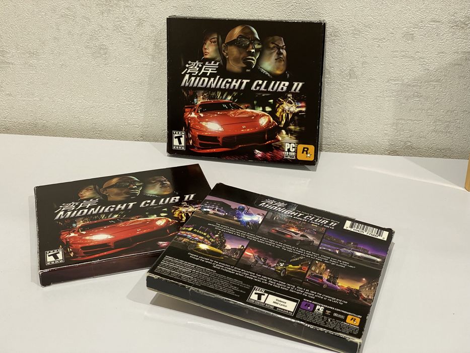 Новый Midnight Club 2 II запечатаный КОЛЛЕКЦИОННЫЙ