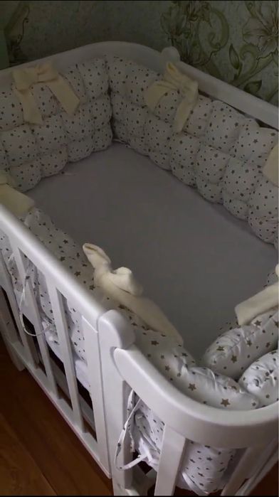 Дитяче ліжечко 5 в 1 ingvart