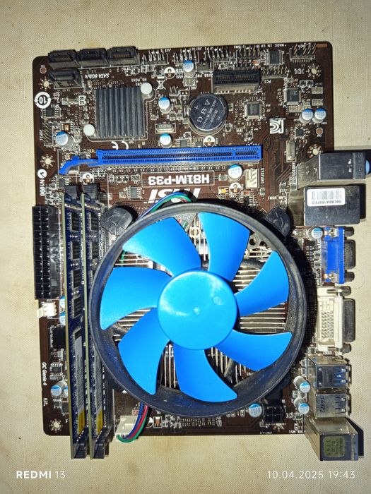 Комплект- Материнська плата+ процесор+ ОЗУ+ Відеокарта