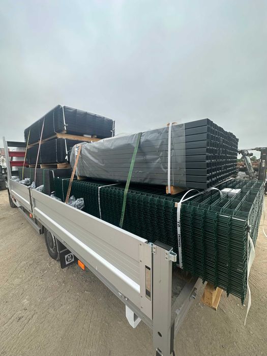 Tanio Ogrodzenia panelowe 3D Kompleksowo Wycena Transport Montaż