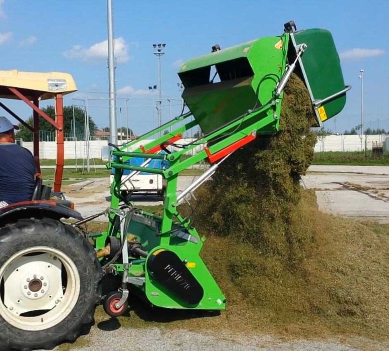 Kosiarka bijakowa z koszem Peruzzo KOALA 1600 PROFESSIONAL wysyp 1,85m