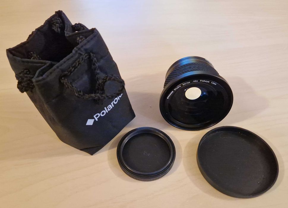 obiektyw Polaroid Fisheye Lens .42X 52mm 58mm, rybie oko