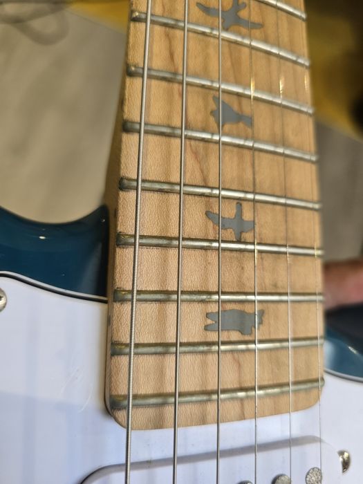 PRS SE Silver Sky - Nylon Blue