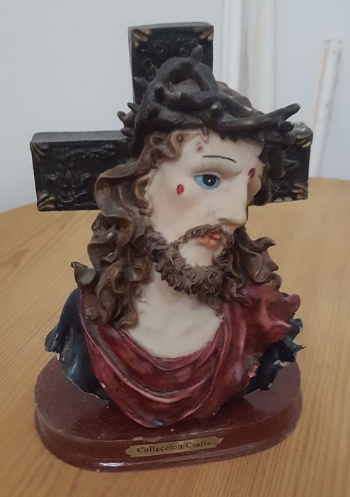 Anjo e peças religiosas