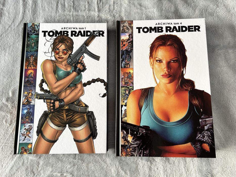 Tomb Raider Komiks Tom 1 i 4 Scream Comics Jezyk Polski Nowy