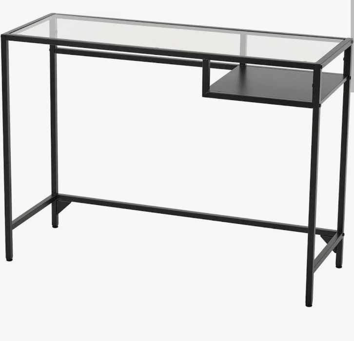 Mesa / Secretária IKEA VITTSJÖ em vidro