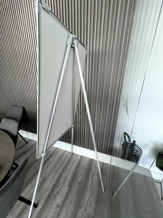 Cavalete BI-OFFICE Tripé Quadro Branco Magnetico (70x100cm)