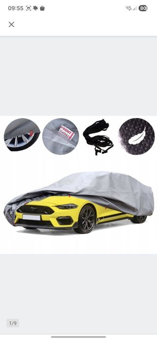 Pokrowiec ekskluzywny  mustang VI JAK NOWY