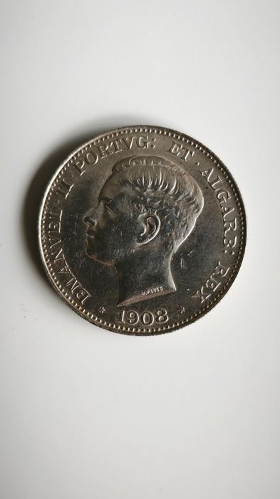 D. Manuel II, 500 reis