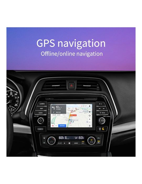 Autorádio Multimédia Android 10.0 com Ecrã Táctil