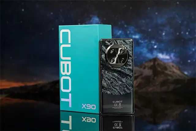Смартфон Cubot X90 Black 16/256Gb AMOLED NFC Octa Core Global +стекло