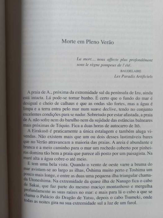 Morte em Pleno Verão e Outros Contos - Yukio Mishima