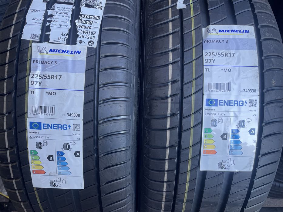 Michelin 225/55 R17 Dwie sztuki, 21 rok, Nowe!