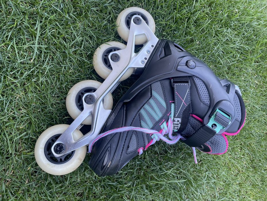 Rolki Fit5 Jr 35-38 + zestaw ochraniaczy