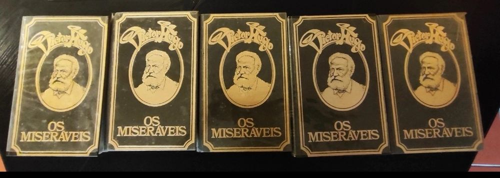 Coleção Completa · 5 Volumes: Os Miseráveis de Victor Hugo