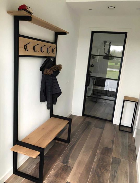 Zestaw wieszak na ubrania loft