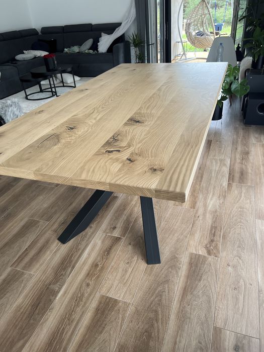 Stół dębowy pająk,loft, kuchnia,salon