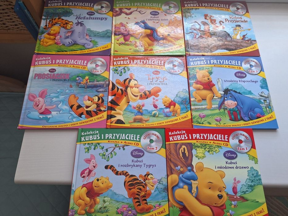 Kubuś i przyjaciele kolekcja 8 książek