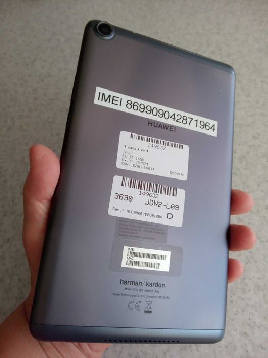 Планшет Huawei mediapad m5 lite jdn2-l09 8 \ IPS \ 3 GB \ 32 GB \ LTE