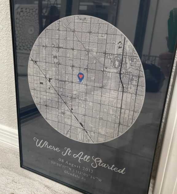 Mapa da cidade personalizável