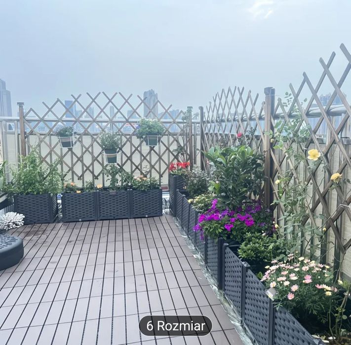 Osłona balkonowa 480x80 PVC