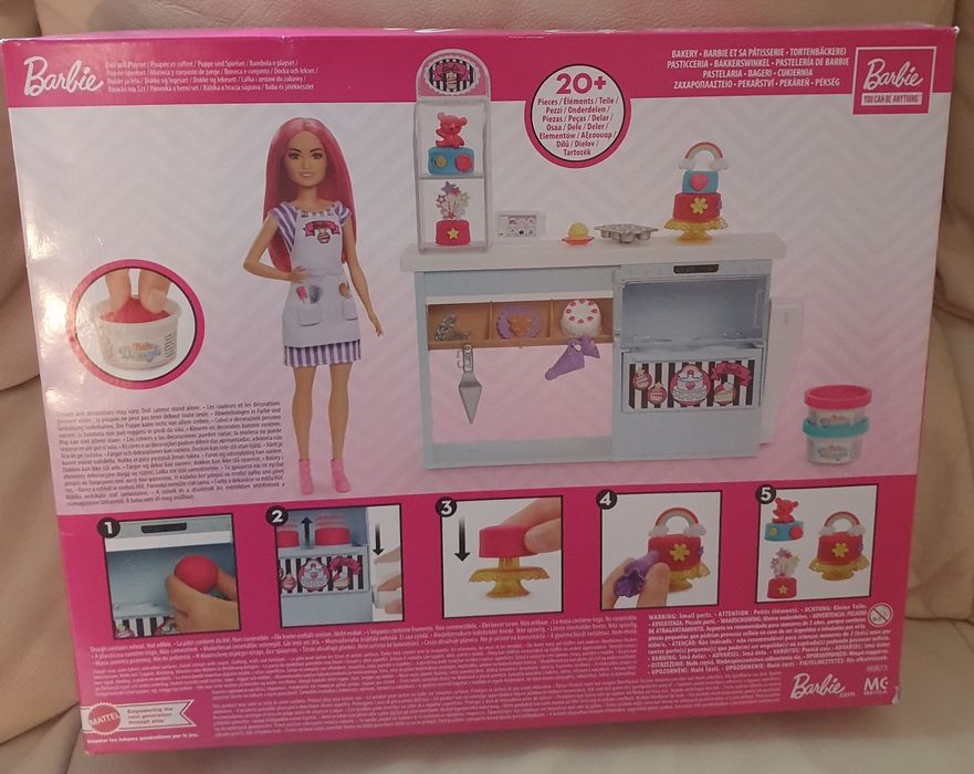 Barbie cukiernia zestaw z lalką