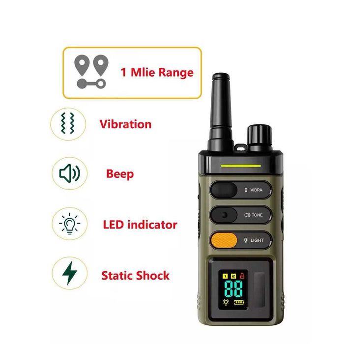 Электронный ошейник для тренировки собак JD-Patpet 625