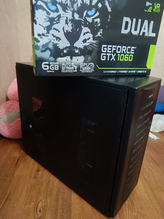 Пк ігровий комп'ютер i5 6600k ddr4 ssd asus відеокарта 1060 6gb