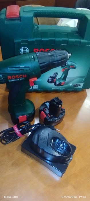 Aparafusadora Bosch PSR 960 (Conversão Lítio)