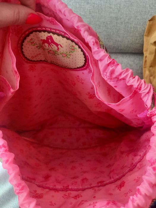 Worek sportowy z końmi, dla koniary