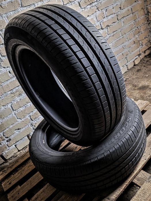 Пара 235/55r19 Pirelli | 2022 | 6.5mm | Преміум літні шини | Ідеальні