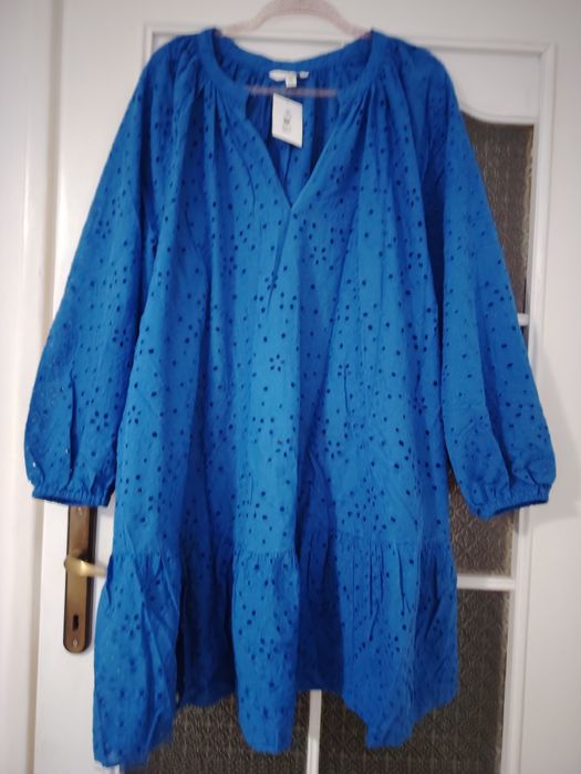 Туника с воланом прошва коттон 100 %бренд Н&М Мама XL XL-XXL