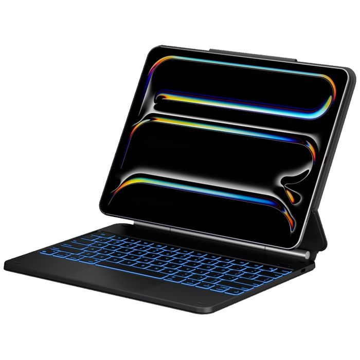 Etui Typecase Edge z klawiaturą do iPad Air 13 M2 2024 / M3 2025 / M4 2026 czarny