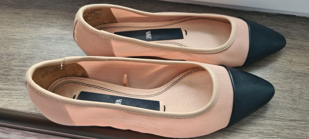 Балетки Zara в сітку