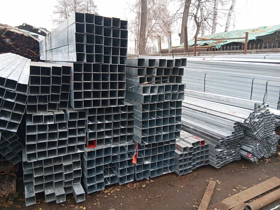 Profil ocynk 80/40/2 i 3 mm profile zamknięte OCYNK 6 m