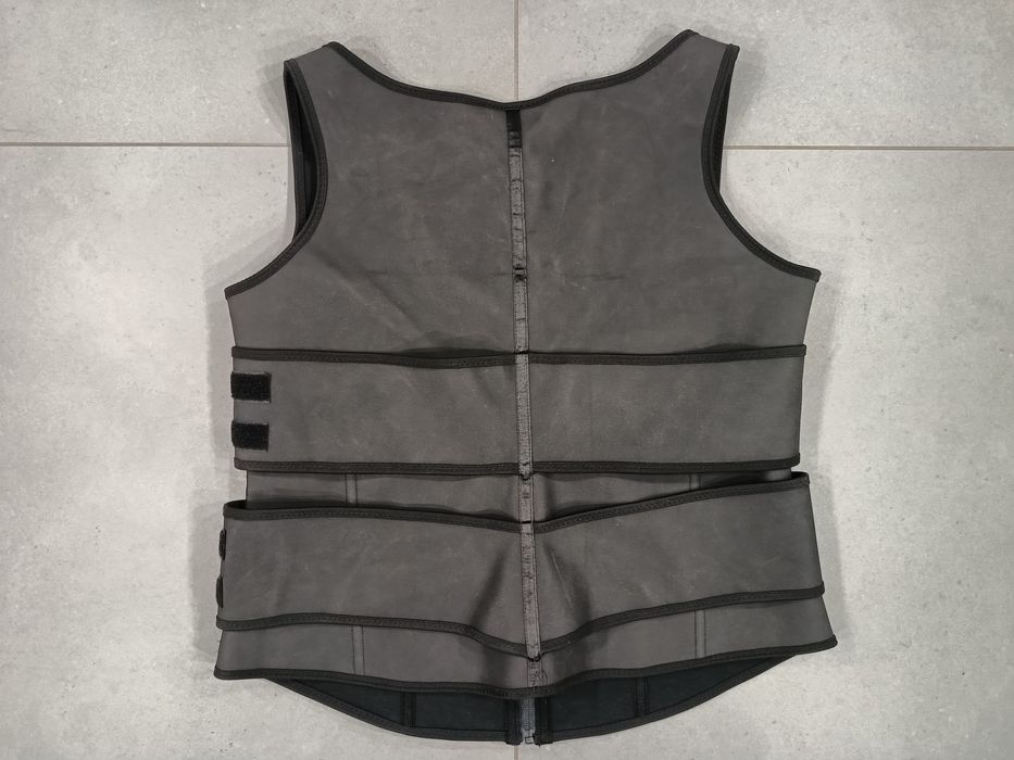 Męska kamizelka roz. 4XL wyszczuplająca modelująca sauna latex solidna