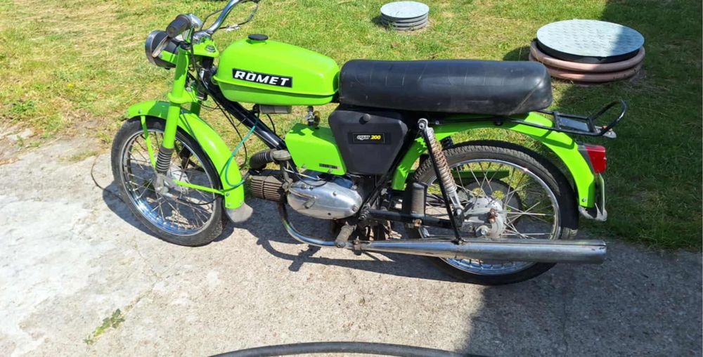 Romet ogar 200 Biała tablica