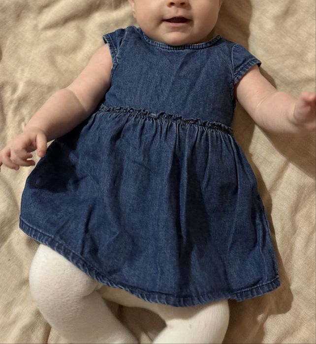 Джинсовий сарафан від Next, плаття для дівчинки