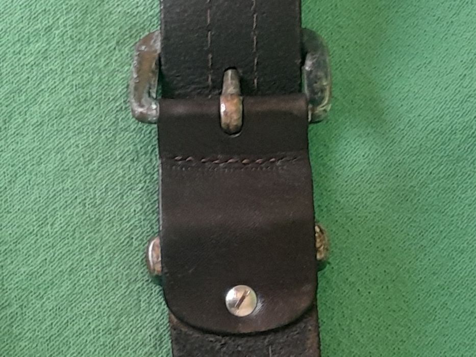 Pasek skórzany,męski do spodni 120 cm.i