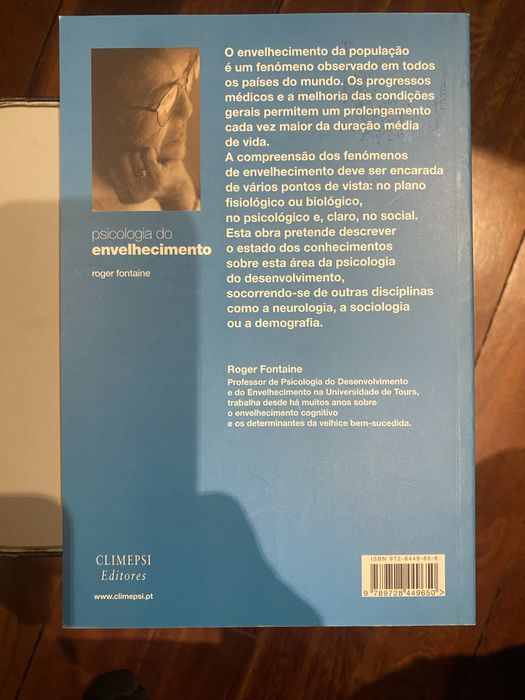 Livro Psicologia do Envelhecimento