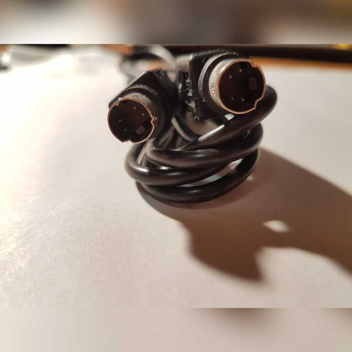 Kabel/przejściówka PS/2 wejście obustronne